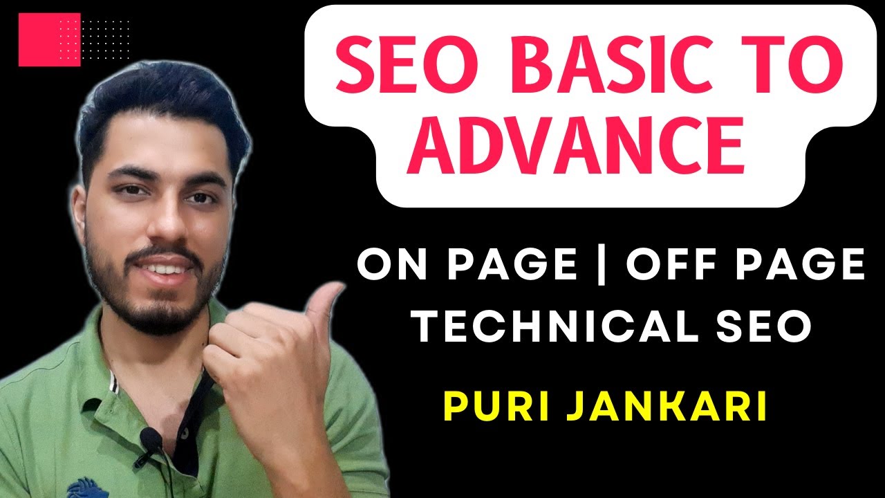 SEO For Beginners | SEO Basics To Advance | SEO Tutorials Free