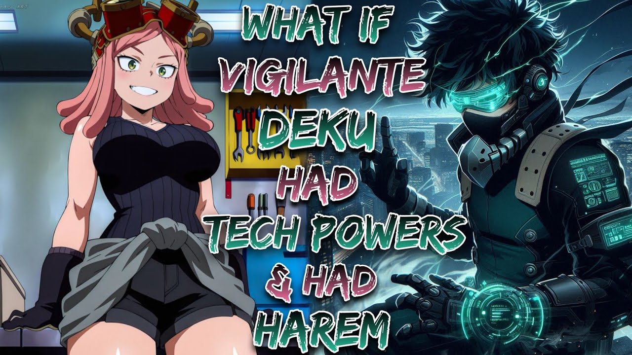What If Vigilante Deku Had Tech Powers & Had Harem!? | Part 1