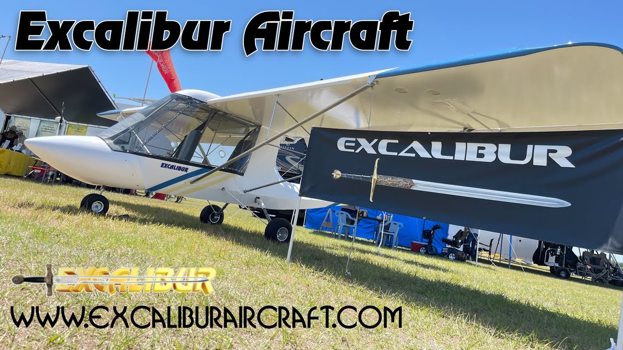 Excalibur, экспериментальный легкий спортивный самолет, разработанный Томом Карром из компании Ex...