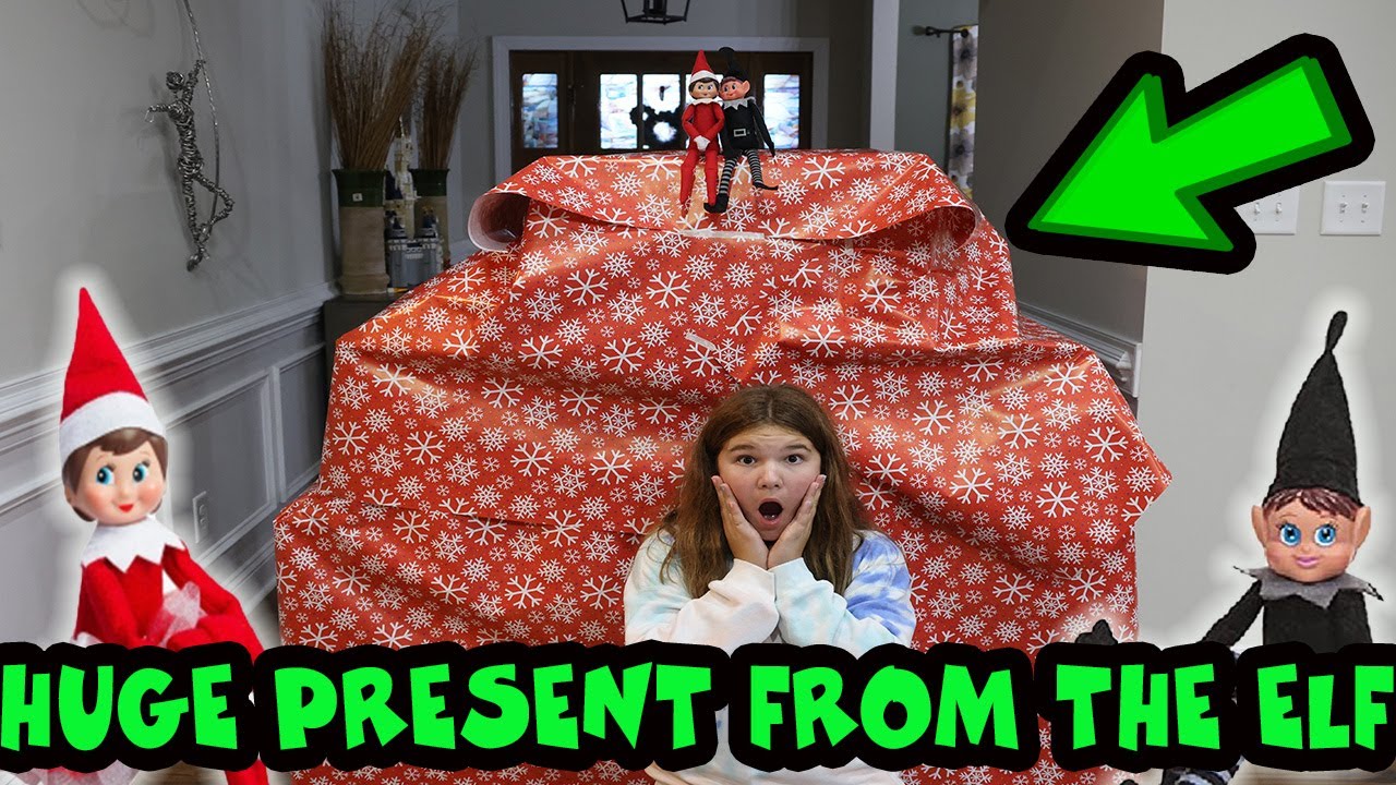 Huge PRESENT From The Elf On The Shelf! Is It Ellie Or Evl1/