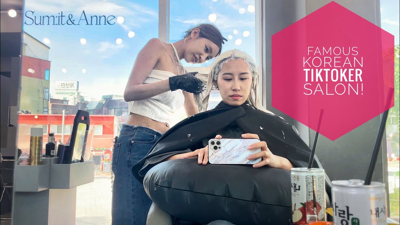 Living in Korea 🇰🇷 going blond for the first time