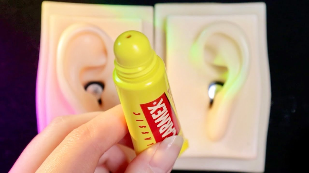 ASMR Let's make it moist with lip balm!