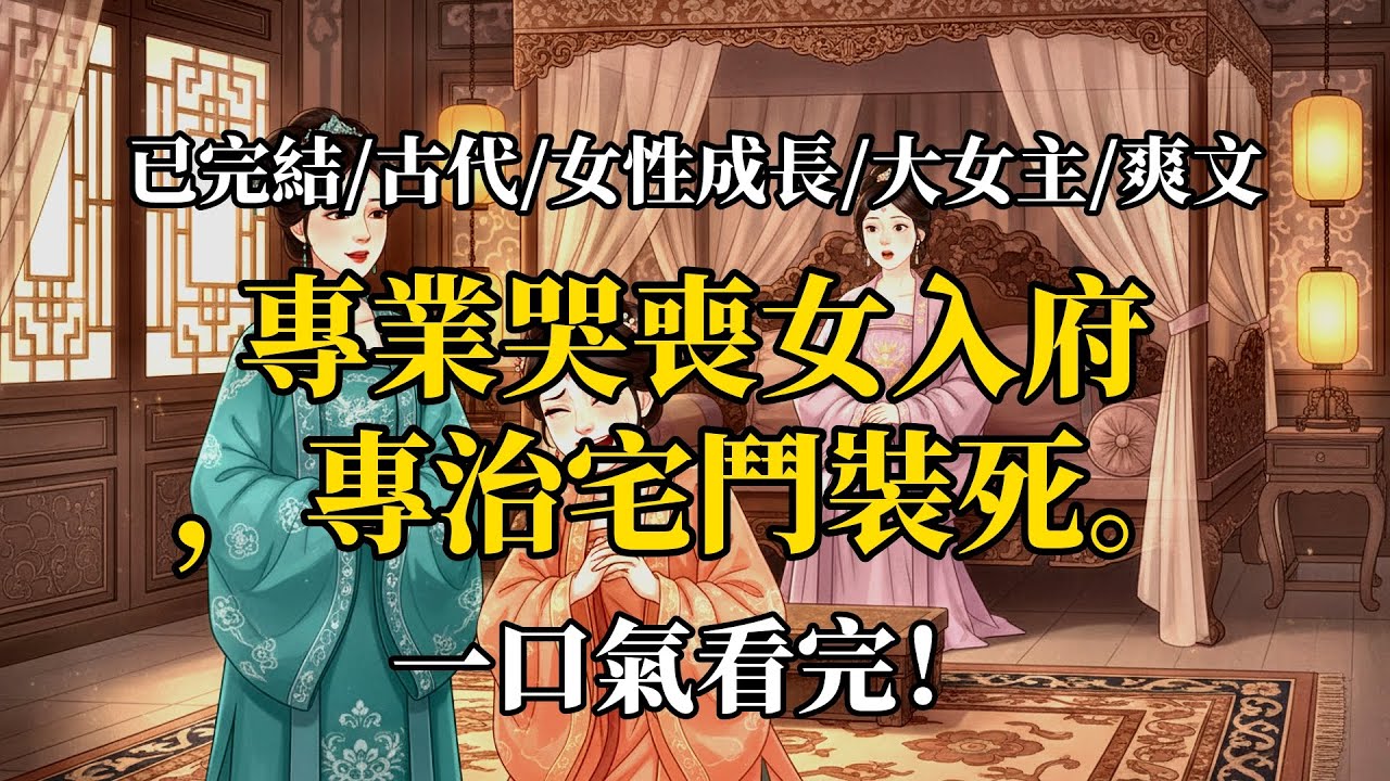 哭喪女鎮宅，專治白蓮花