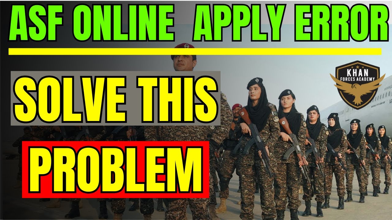 ASF online process error|join ASF|ASF Registration date|ASF Registration last date
