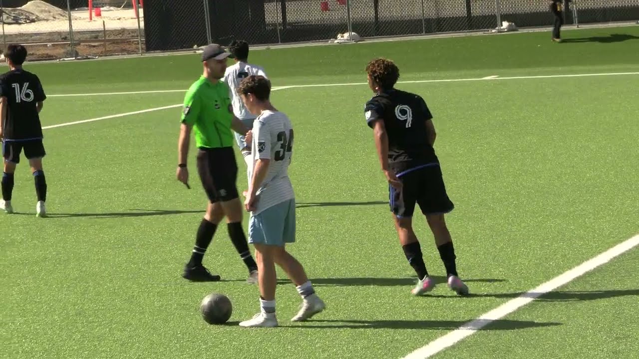 De Anza Force MLS Next U15 vs. San Jose Earthquakes MLS Next 2025.06.01 First Half