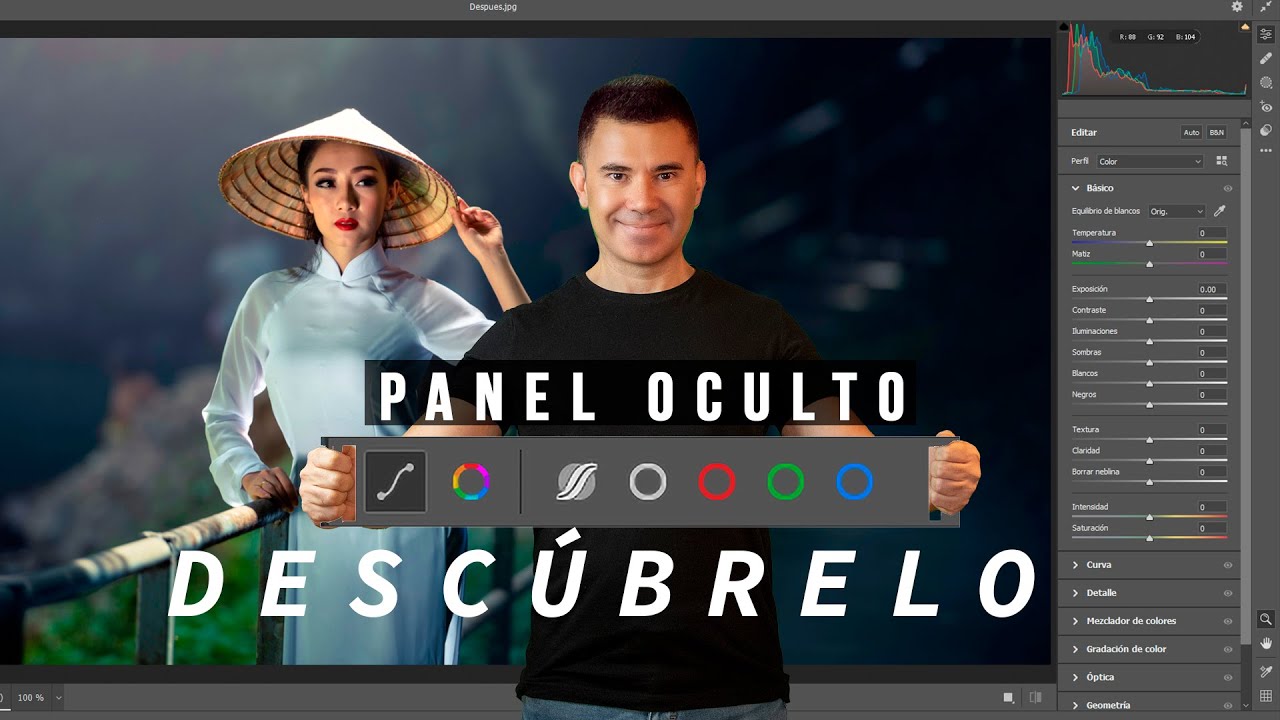 EL PANEL OCULTO DE CAMERA RAW 😲 | EDITA MÁS RÁPIDO