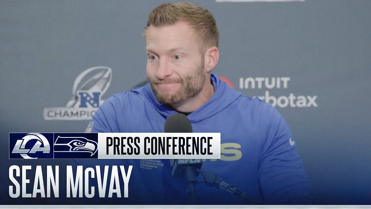 Sean McVay Postgame Press Conference After NFC Championship Matchup Against The Seahawks