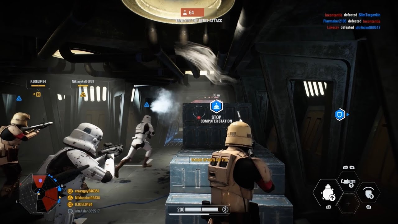 Star Wars Battlefront 2: Galactic Assault Gameplay (No Commentary)