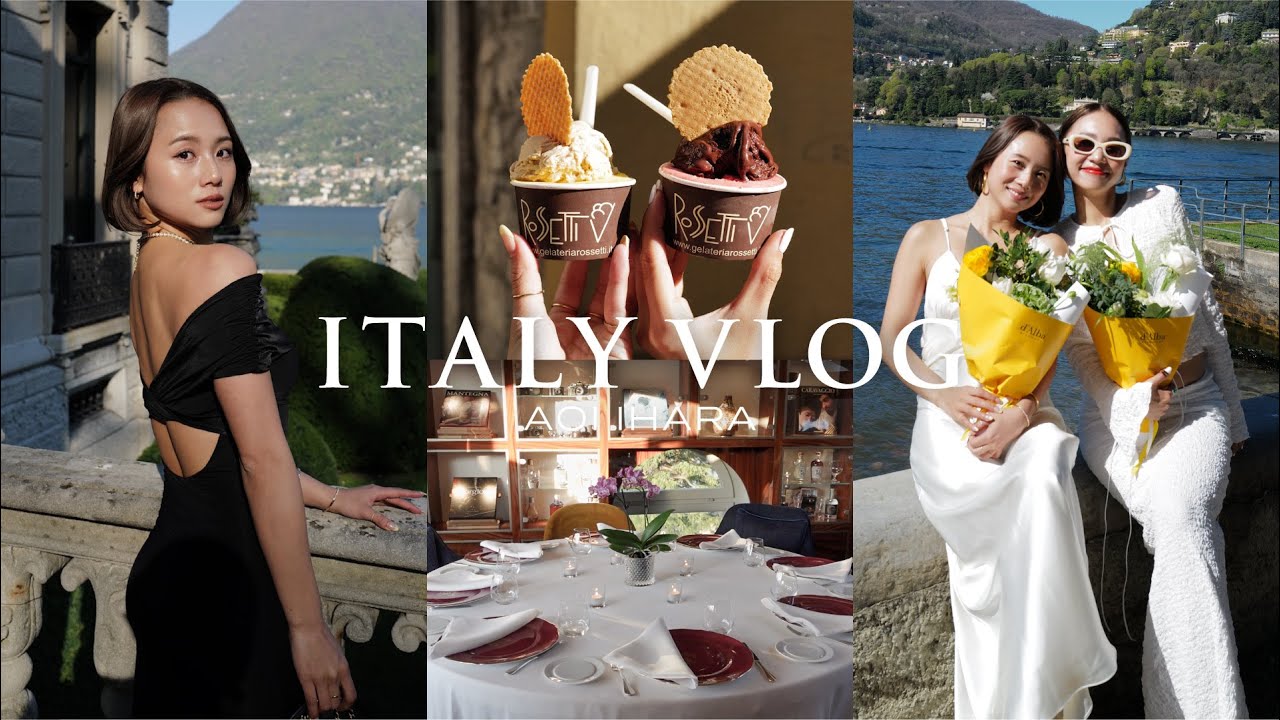【イタリアVlog】眼福すぎる5日間のイタリア旅🇮🇹💐ミラノ観光/グルメ/ショッピング