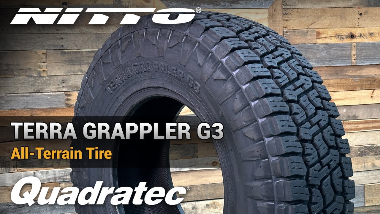 Nitto Terra Grappler G3 Tire Overview | All-Terrain Performance for Your Jeep or Truck