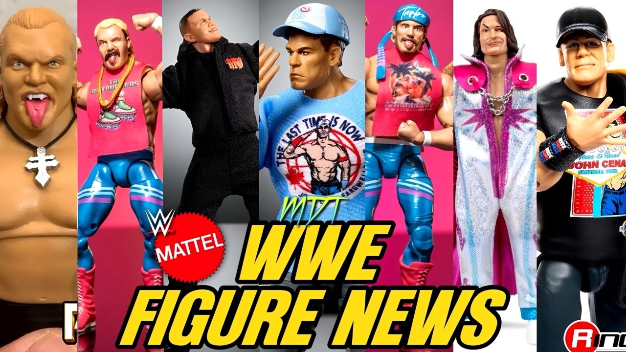 Эти новые фигурки WWE меня разочаровали.