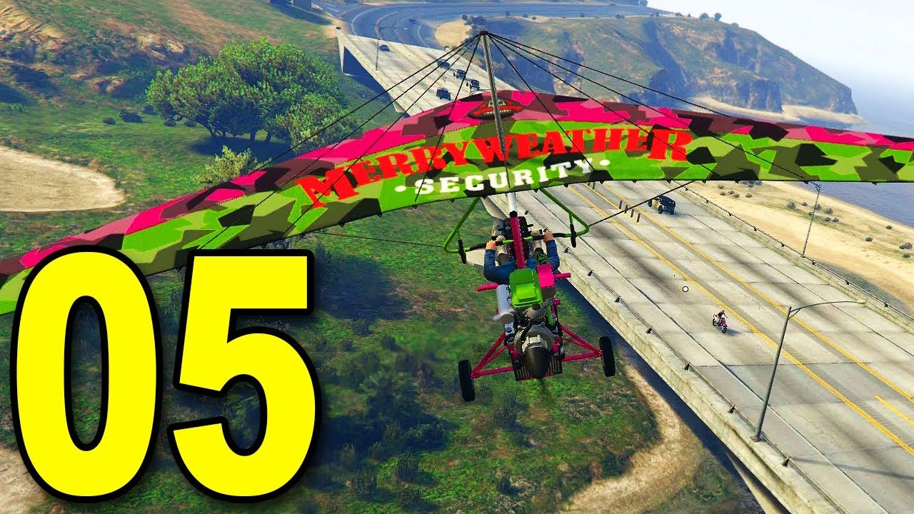 THE ULTRALIGHT GLIDER (GTA 5 Smugglers Run DLC)