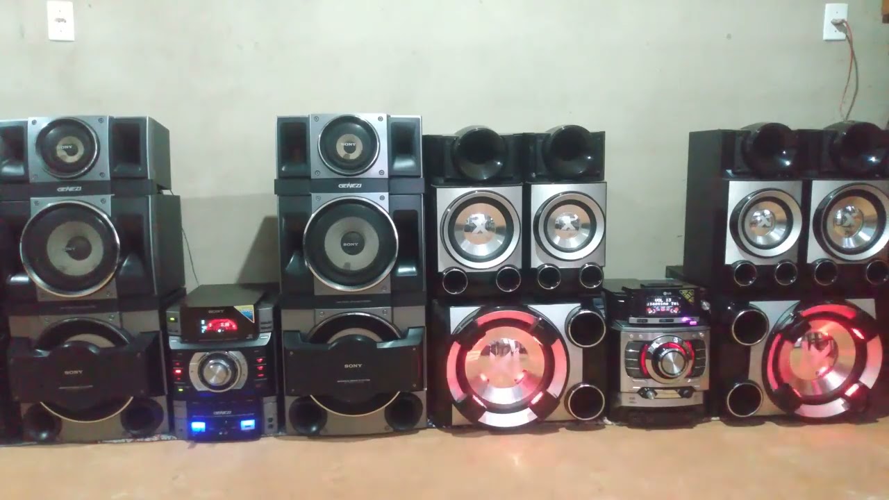 Sony GTR8 vs LG CM9520 mais um racha top de linha entre dois ótimos aparelhos (Leia a descrição)