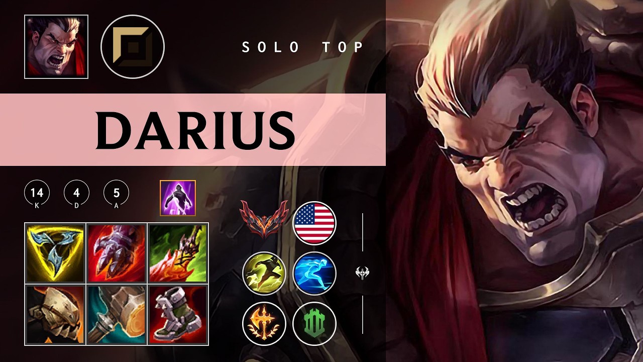 Darius Top vs Sett - NA Grandmaster Patch 26.04