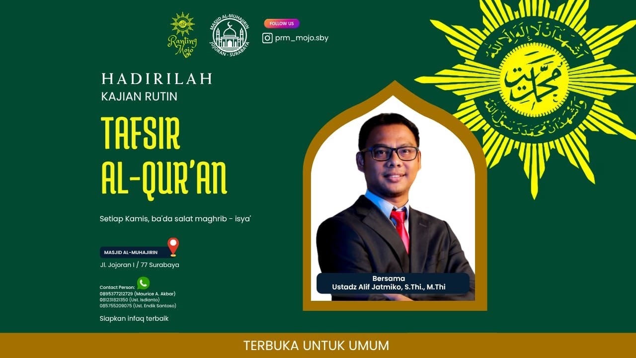 Kajian Tafsir Al-Qur'an Surat Al-Maidah