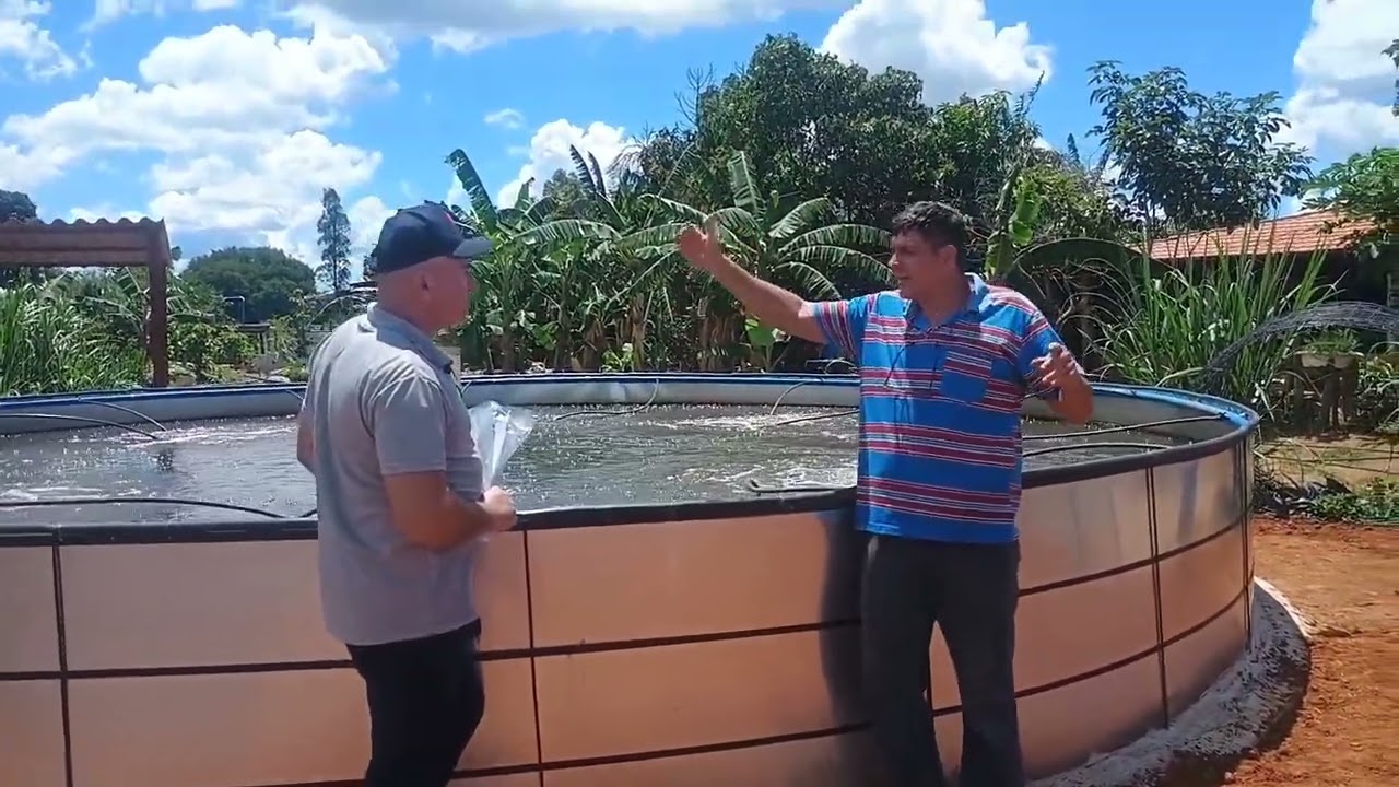 Visita ao Wesley Piscicultor em Inhumas | Tanques, filtros e dicas para iniciar criação de peixes