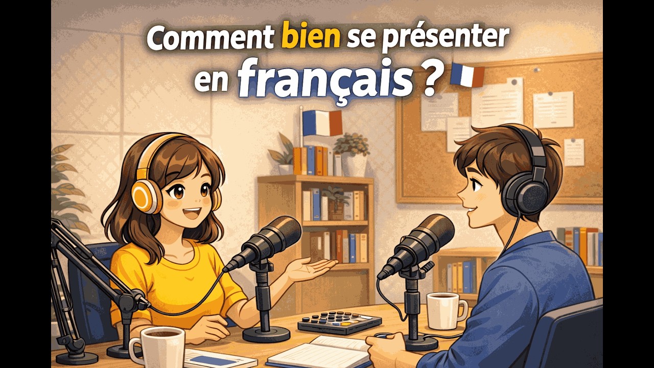 Comment bien se présenter en français ? | Podcast Débutant A1