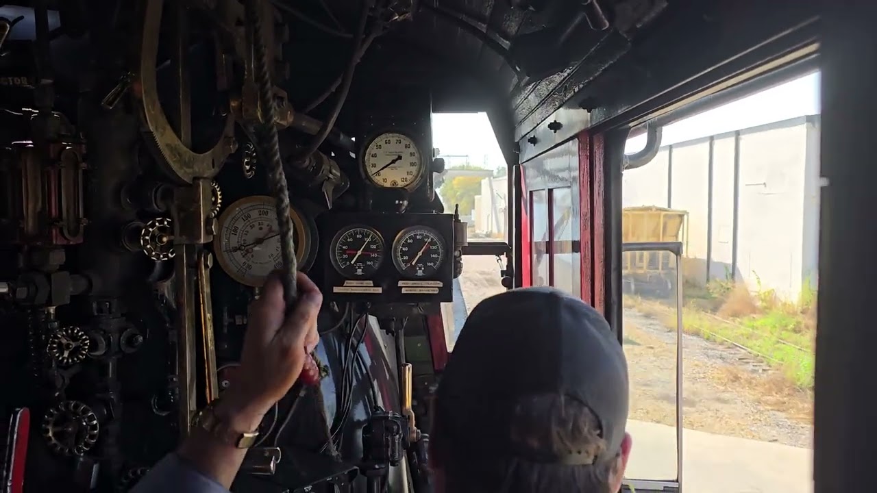 Milwaukee Road 261 Steam Locomotive Cab Ride @ Arlington, MN on TC&W's ex-M&STL mainline 10/4/25