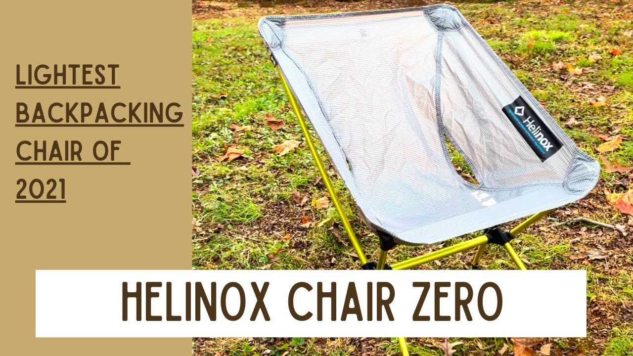 Helinox Chair Zero Review | Ultralight Backpacking Chair