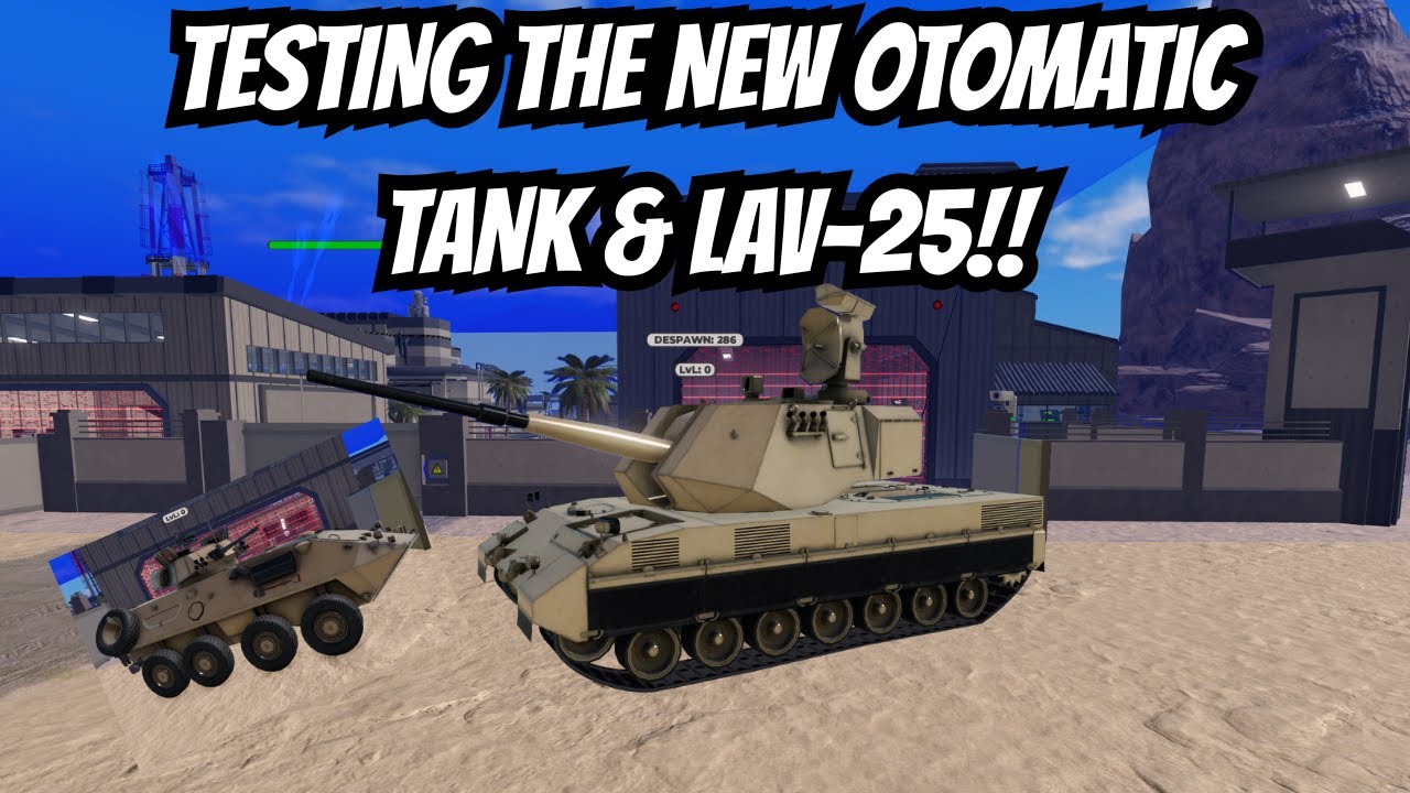 ИСПЫТАНИЕ НОВОГО АВТОМАТИЧЕСКОГО ТАНКА И LAV-25 В WAR TYCOON