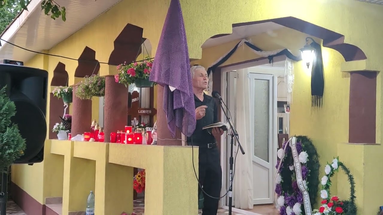 Fr. Petru Jîtcă - Adunare de priveghi a sorei Lenuța Iacob, Matca, 23.06.2024
