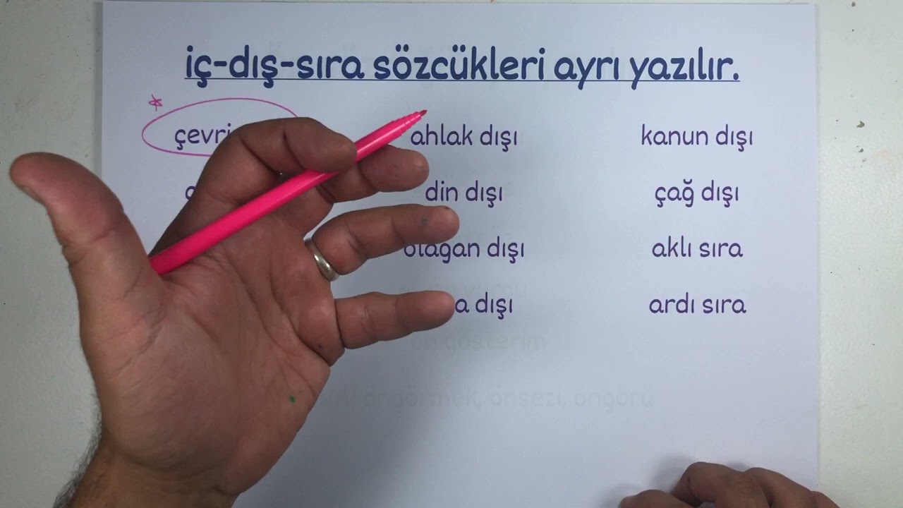 FULL TEKRAR / 7.Video / Yazım Kuralları-2 / RÜŞTÜ HOCA