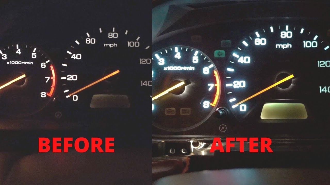 1998-2002 Honda Accord V6 Cluster LED