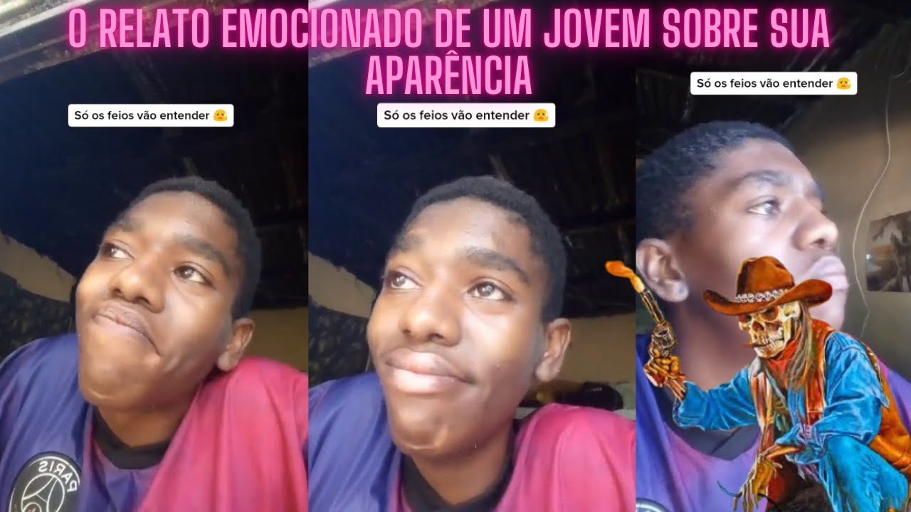 O RELATO EMOCIONADO de um JOVEM sobre sua APARÊNCIA