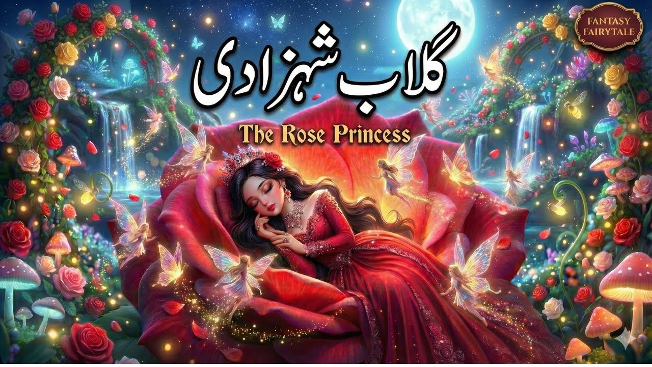The Princess Born From A Flower | New Hindi / Urdu Fairy Tales & Magical Stories