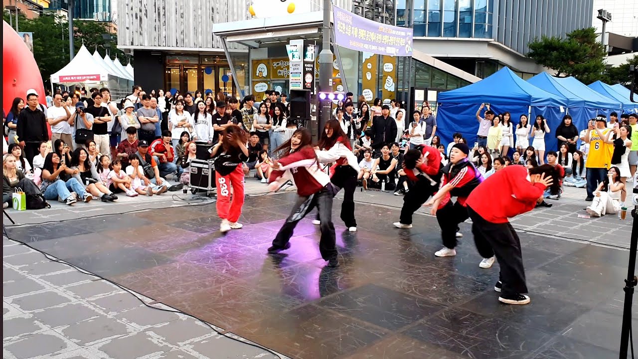[STREET ARTIST] CHURRUS, YONSEI UNIVERSITY TEAM. LONG TIME NO SEE. SINCHON BUSKING. 240606.
