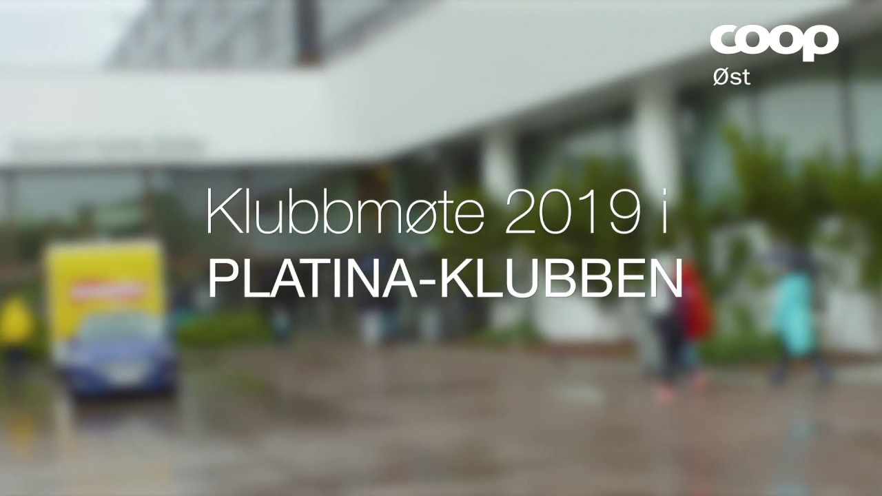 Klubbm&oslash;te i PLATINA-KLUBBEN.