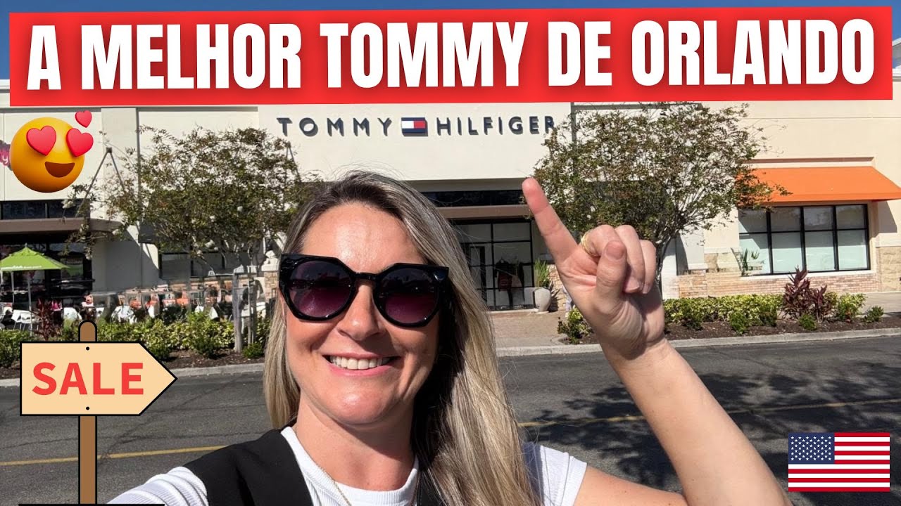 TOMMY HILFIGER MAIS BARATA de ORLANDO! 😱 Loja PONTA de ESTOQUE com PREÇOS ABSURDOS!