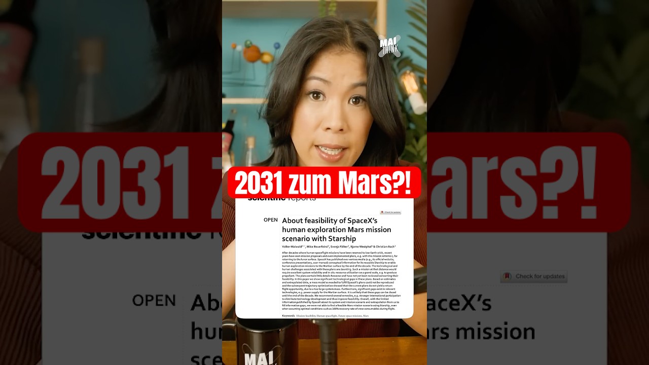 Ist Musks Marsmission realistisch?