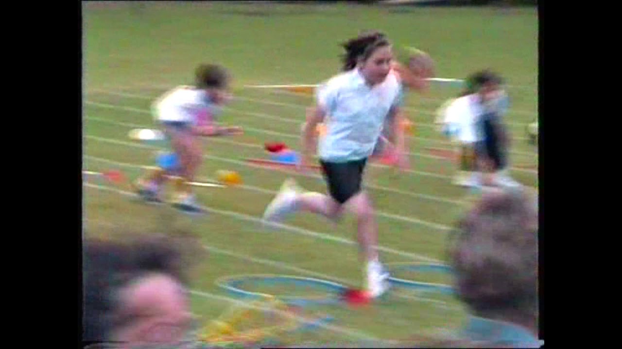 Abbot's Hall School Sports Day. Stowmarket. 1995