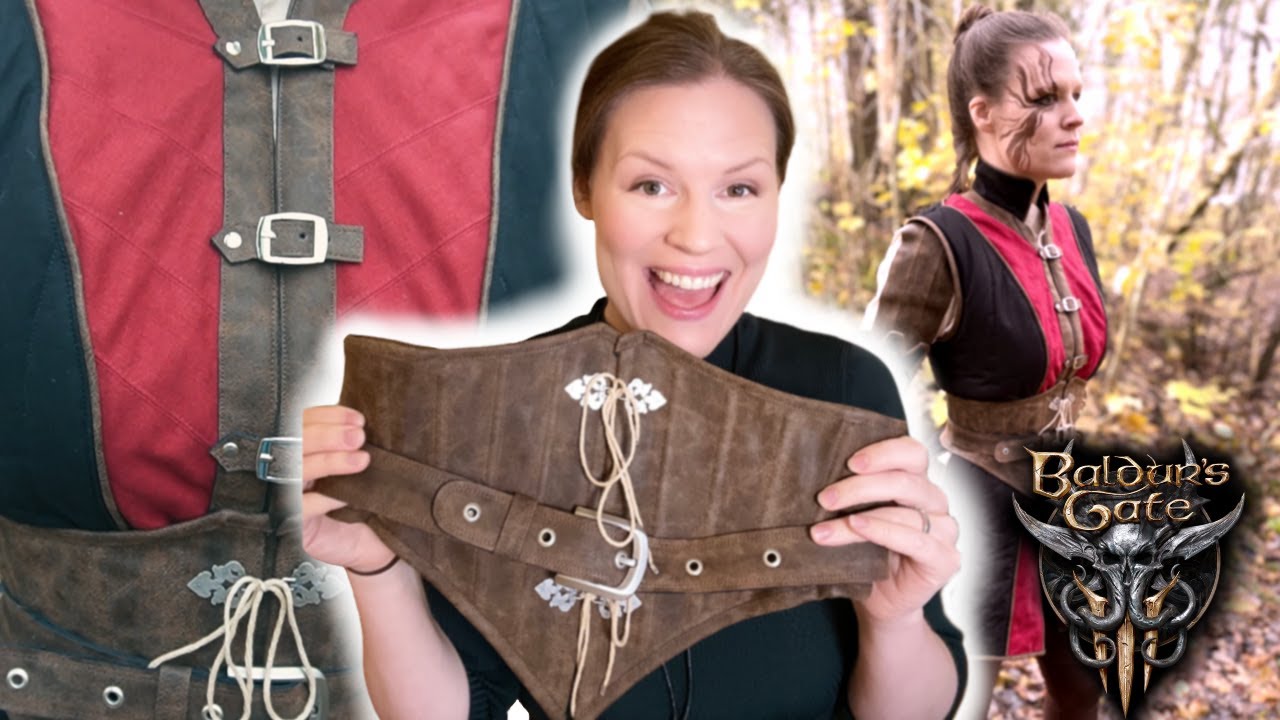 Пошив полного комплекта одежды из Baldur's Gate 3! Класс Чернокнижник | Корсет - туника - наручи ...