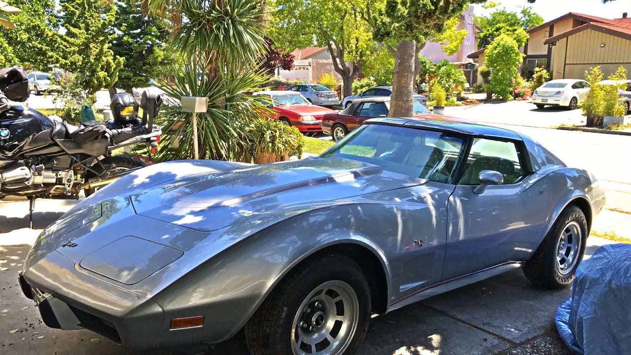 New Project Alert! 1977 Corvette Stingray Garage Find Parked For 17 Years