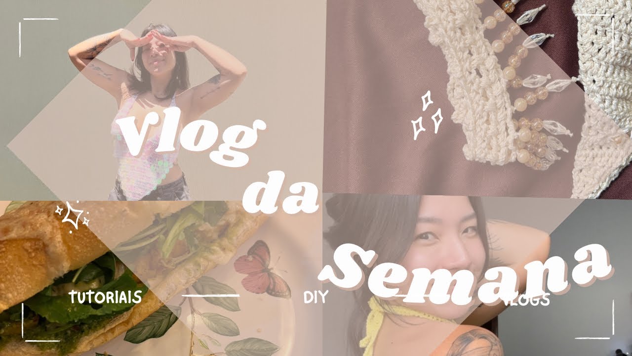 Vlog Produções em #croche 