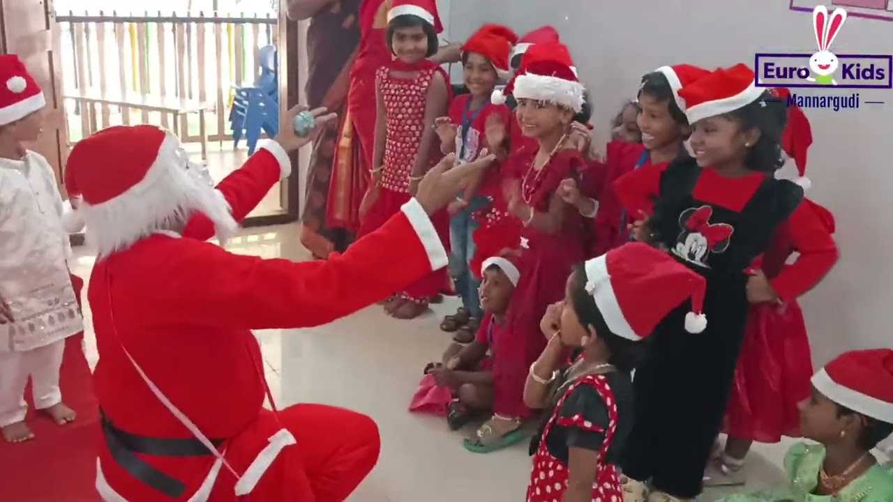 Joyful Christmas-2025 & Happy New Year- 2026 Celebration | EuroKids Preschool - Mannargudi