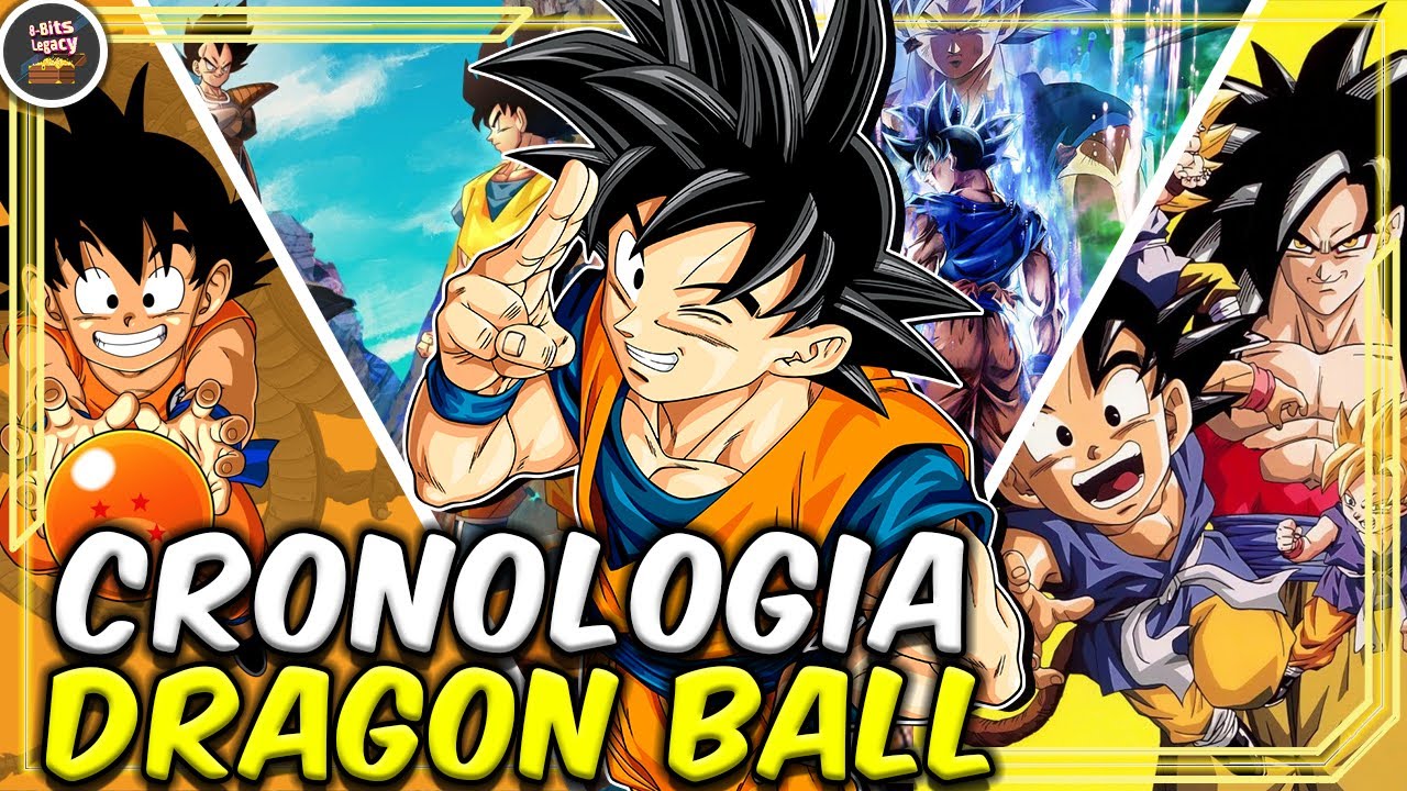 A HISTÓRIA *COMPLETA* DE DRAGON BALL EM 1 VIDEO (CLÁSSICO, DBZ, DBS, DBGT, SDBH)