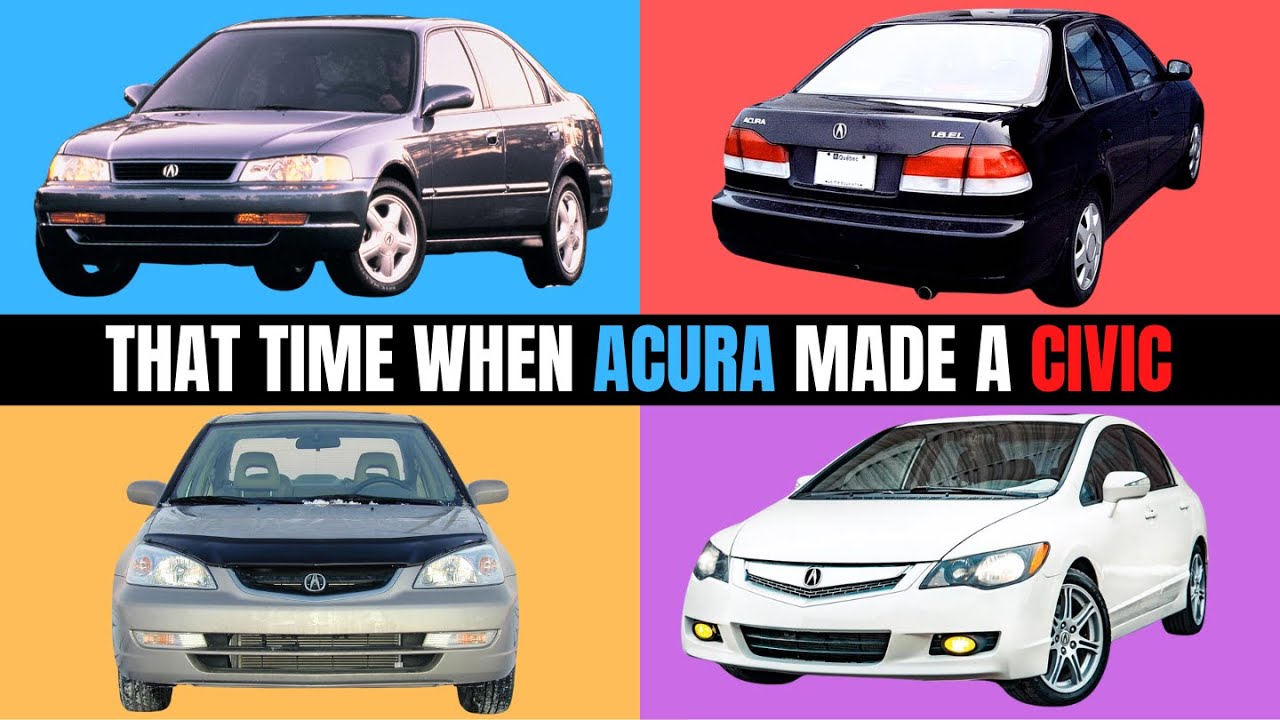 That Time When Acura Made a Fancy Civic For Canada