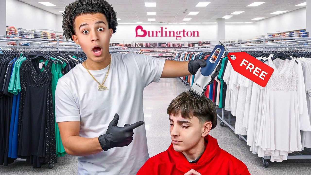 Trying the Cheapest Barber Kit from Burlington...