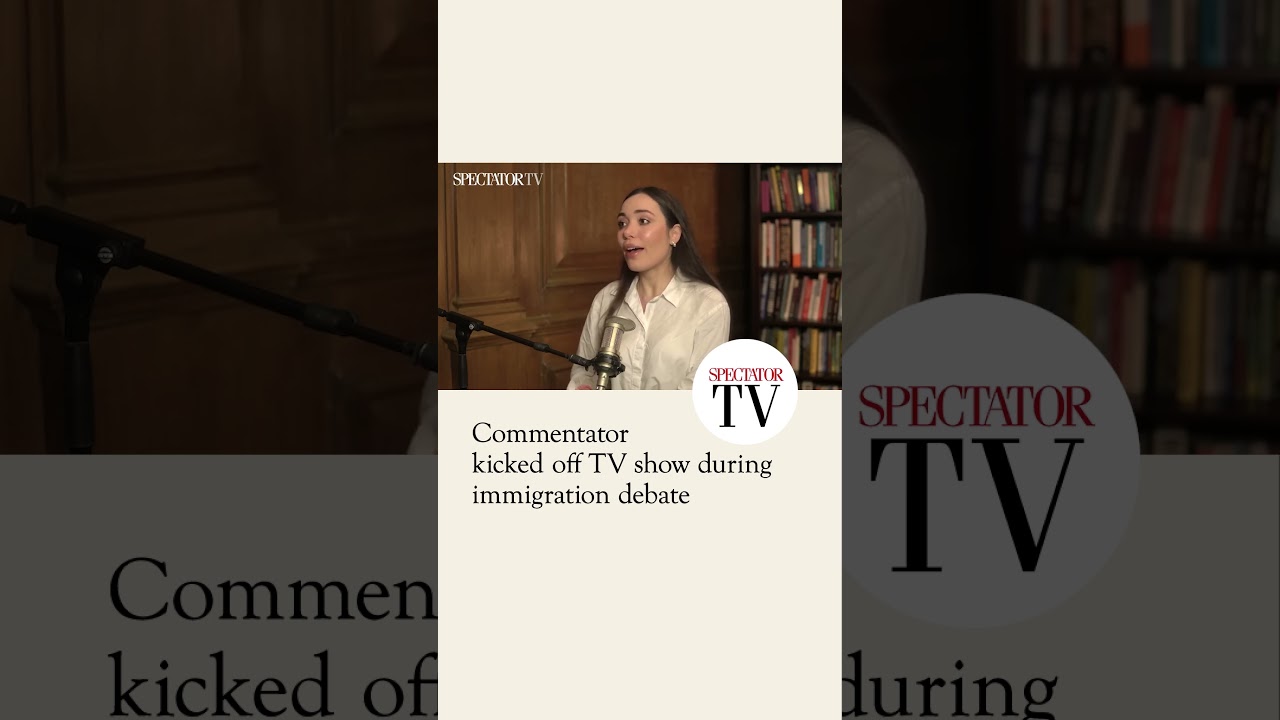 Commentator Ada Lluch kicked off TV show during immigration debate