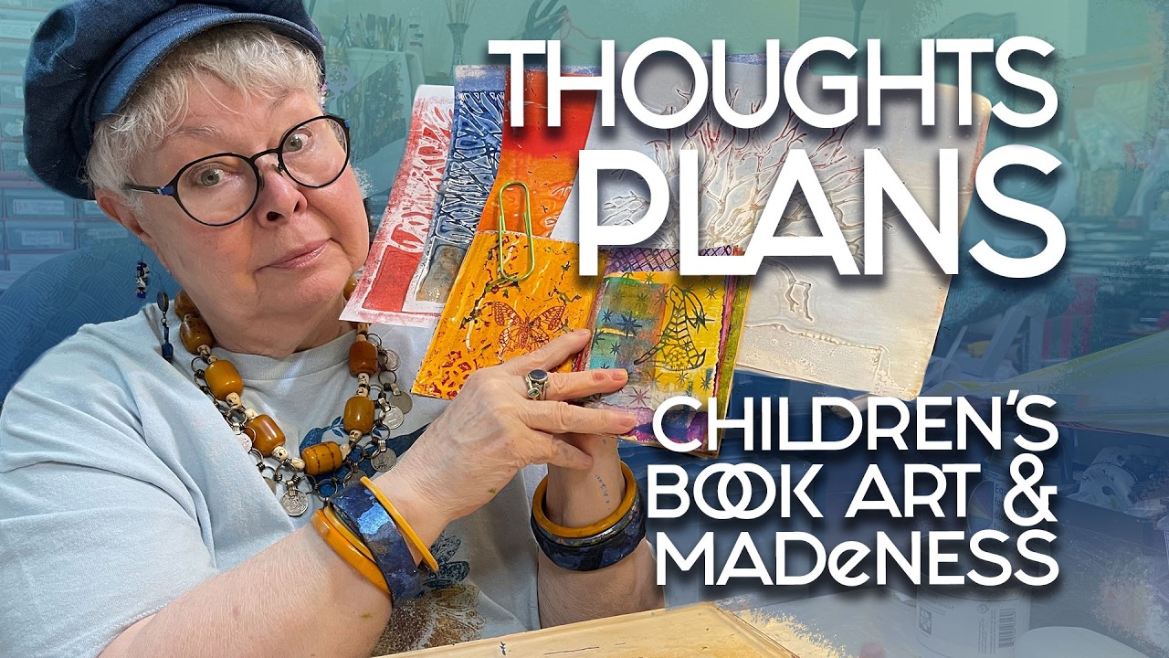 🟣 Thoughts Through a Children's Book Art, Otherwise and Making MADeNESS Plans!