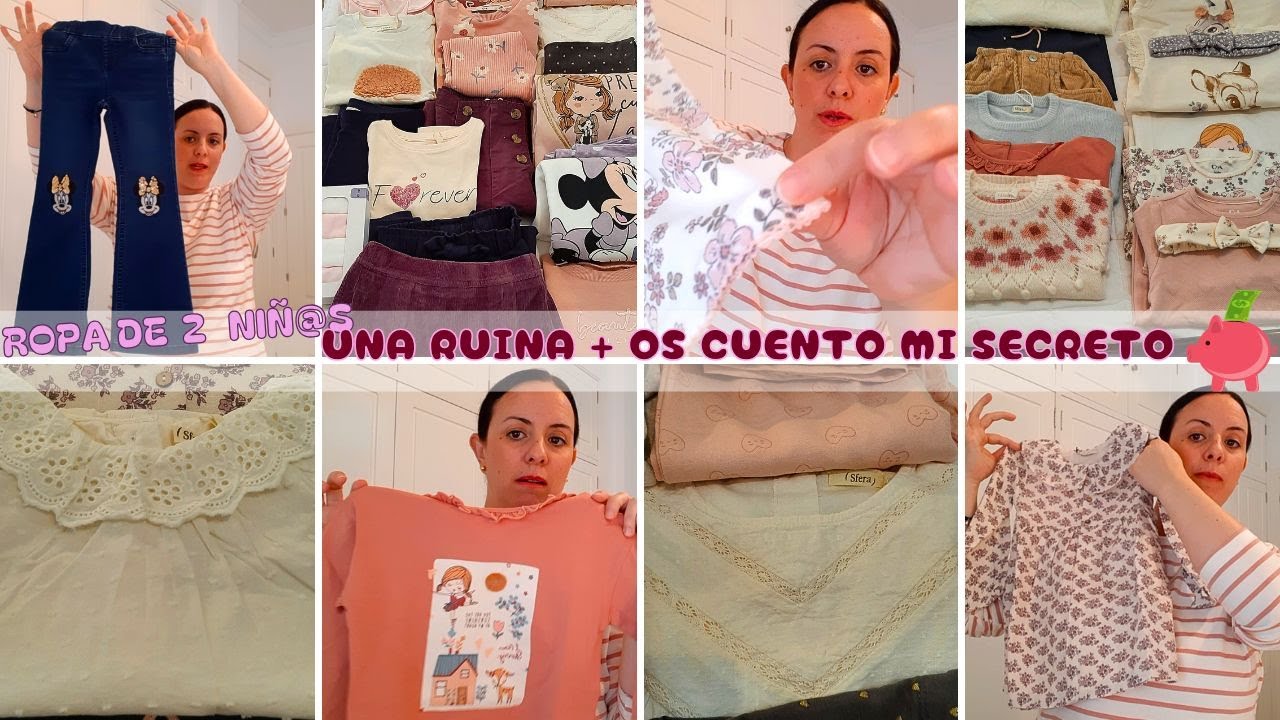 HAUL  OTOÑO PARA LAS NIÑAS| RENOVAR ARMARIO| COMO HACER FRENTE AL GASTO DE ROPA| ECONOMIA DOMESTICA