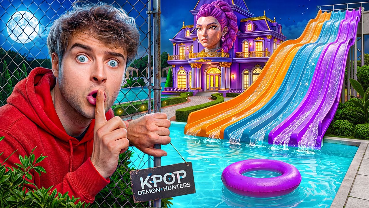 Sneaking Into Rumi's House Overnight! (KPop Demon Hunters)