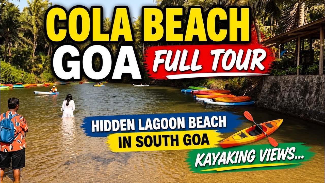 Cola Beach Goa | South Goa Cola | Cola Kayaking Beach