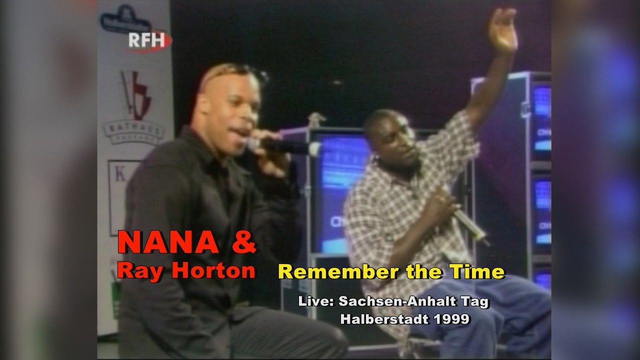 NANA & Ray Horton - Remember the Time - LIVE auf dem Sachsen-Anhalt Tag 1999 in Halberstadt