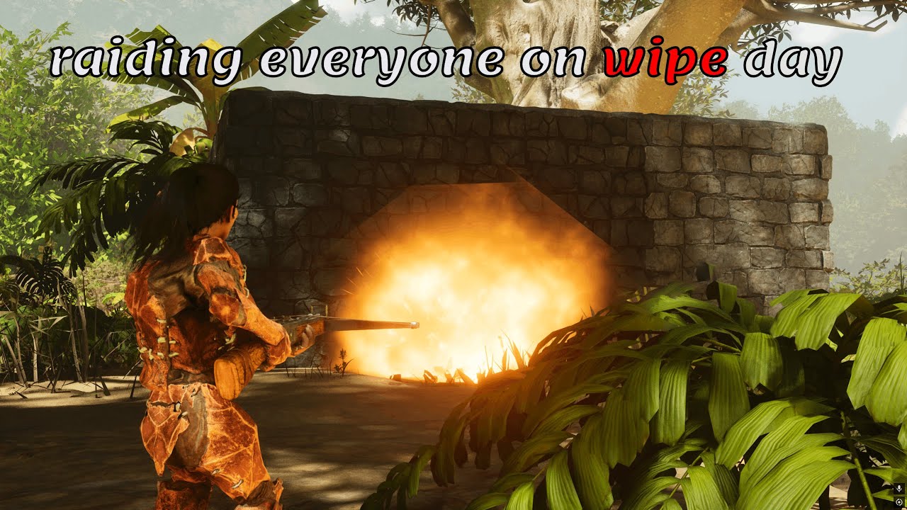 Raiding Everyone on wipe day  | ASA Beginners Most Hated Tribe Part 2