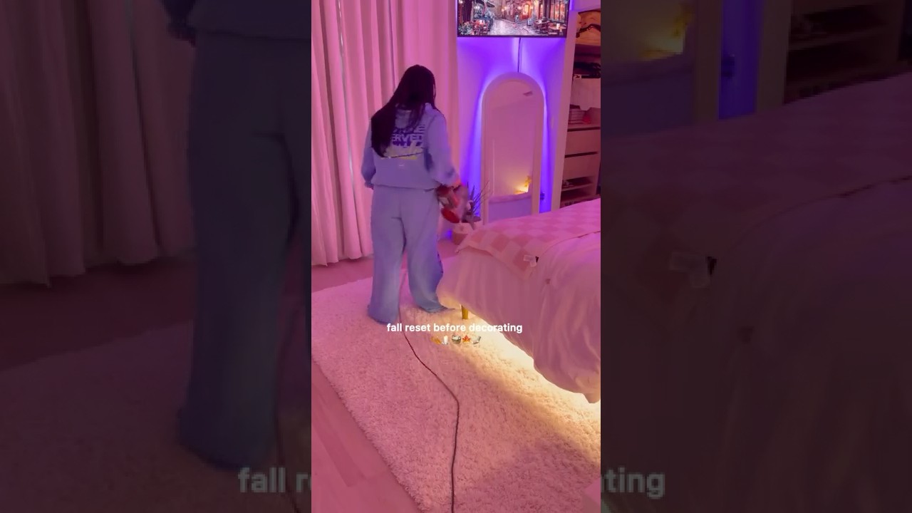 full fall reset cleaning my entire house 🍂🕯️ 🍁🧺cozy prep before fall decor.
