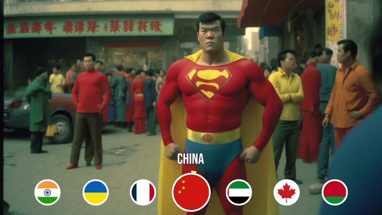20 superman from around the world from the nineties
